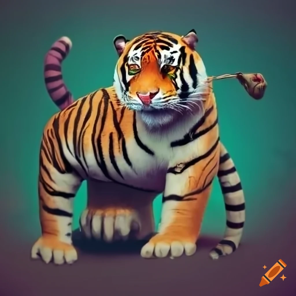Tigre Modelo 3d