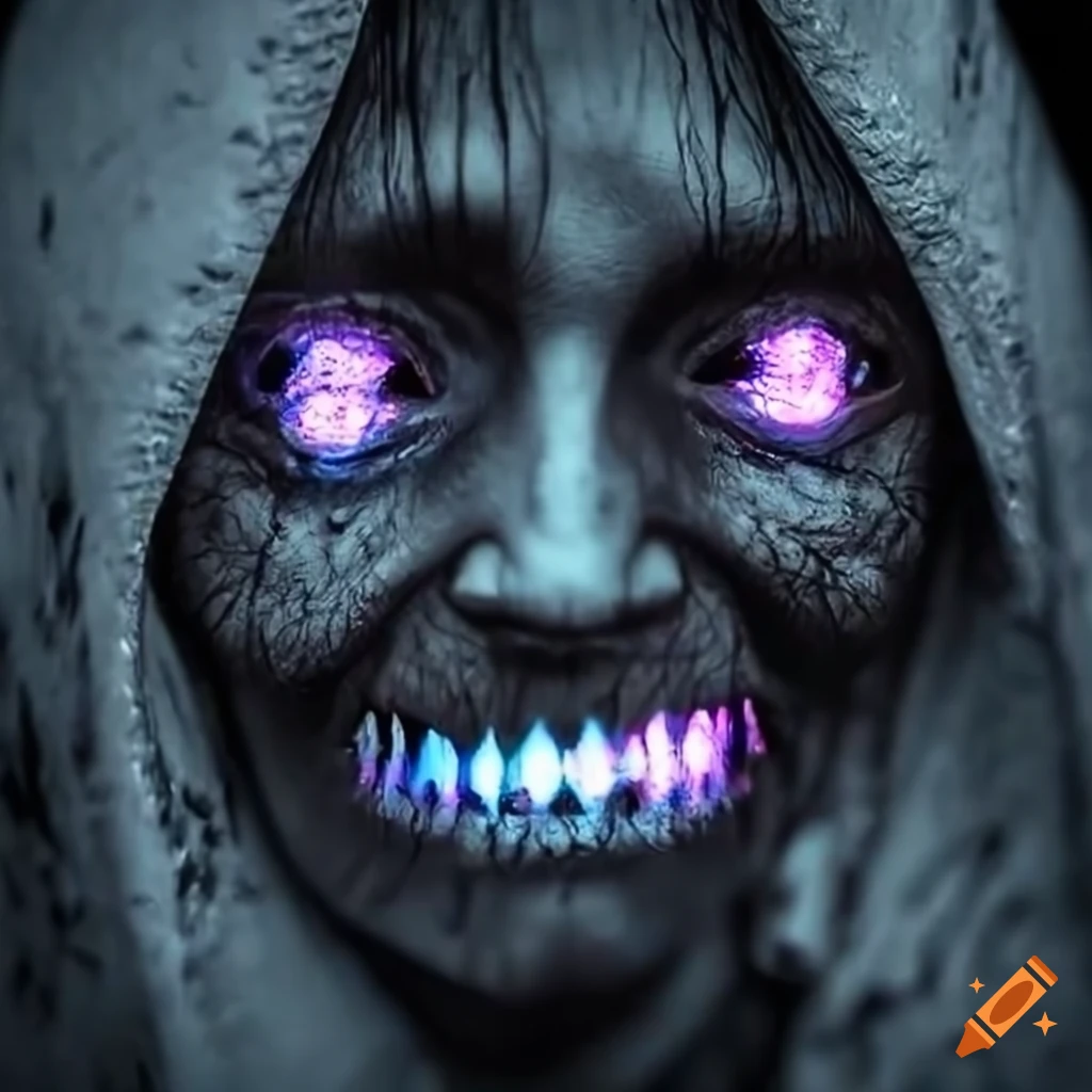 Spooky scary  Creepy faces, Scary art, Creepy images