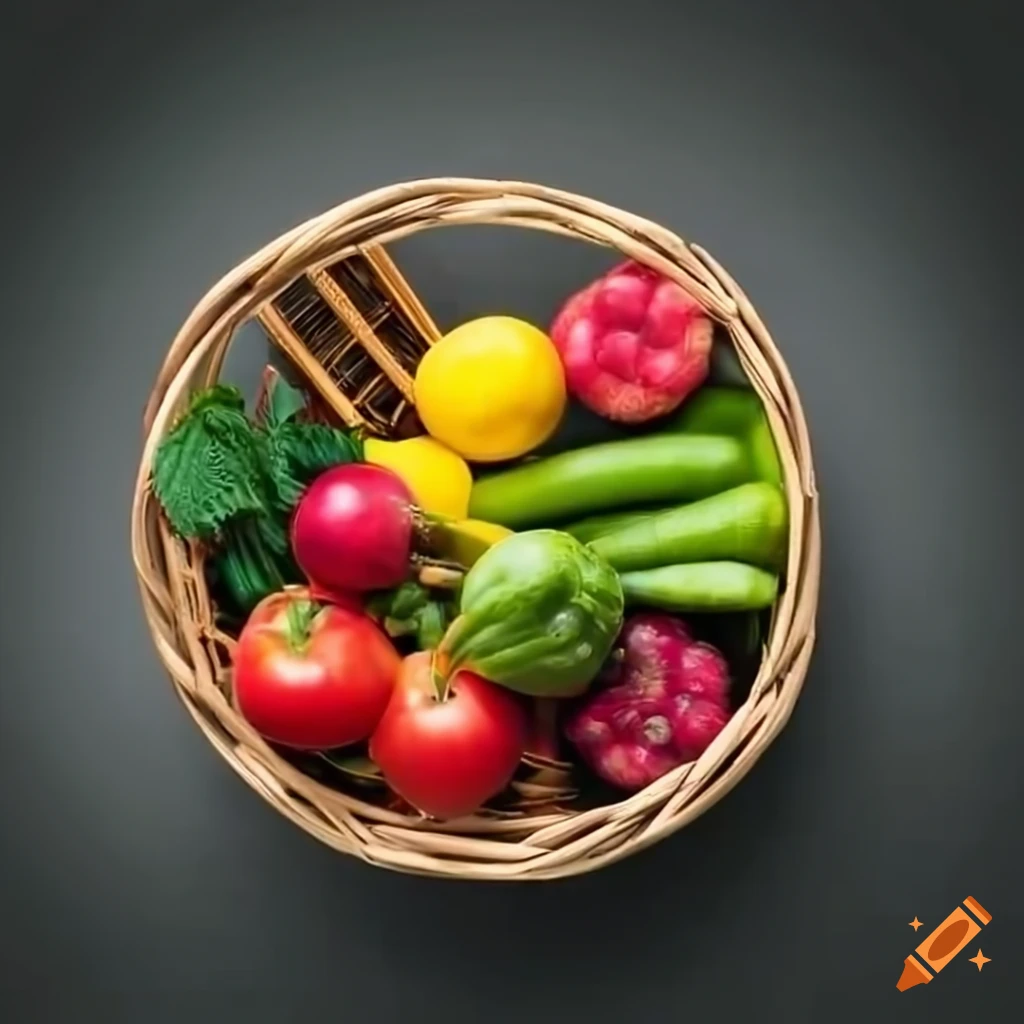 Image of a basket of produce