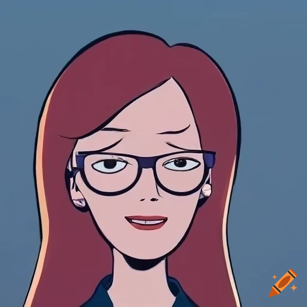 Cartoon Scene Made Of Daria Morgendorffer Glasses Identical To Source Manhwa Sorayama 