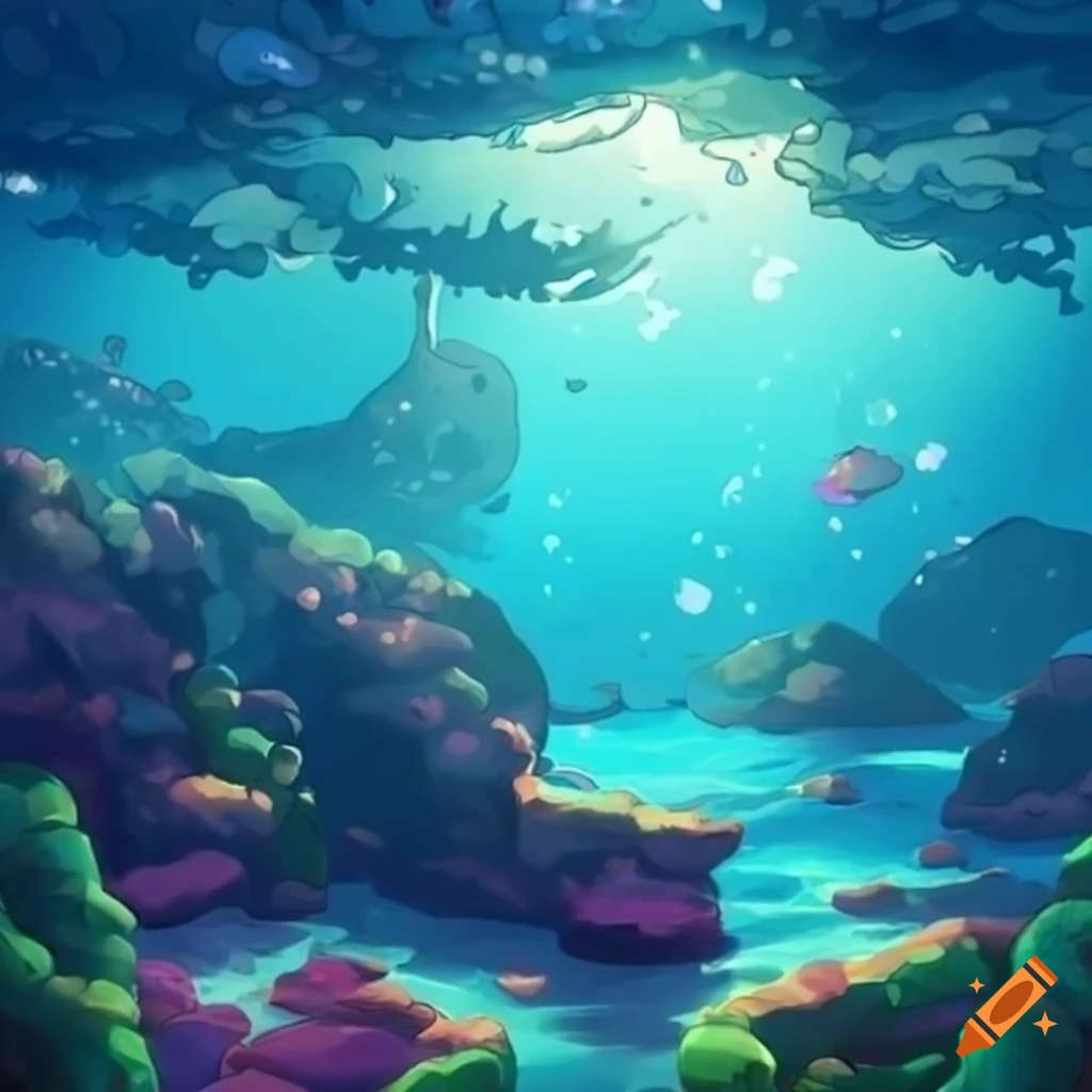 Blue Ocean Anime Wallpapers - Wallpaper Cave-demhanvico.com.vn