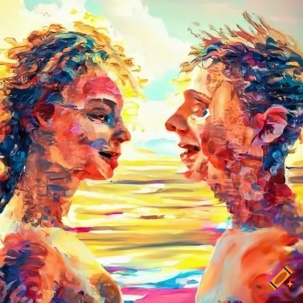 Abstract Love Couple Wallpapers