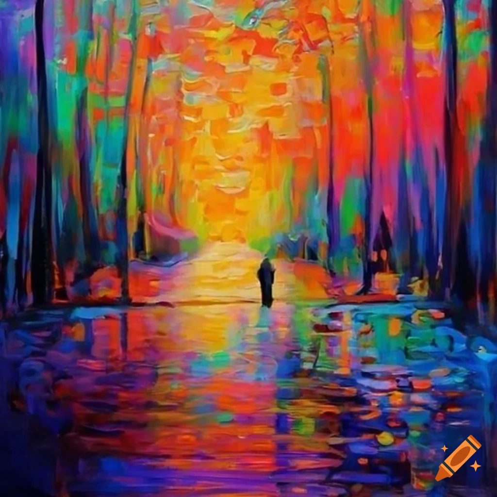 Beautiful abstract impressionism detailed higth quality on Craiyon