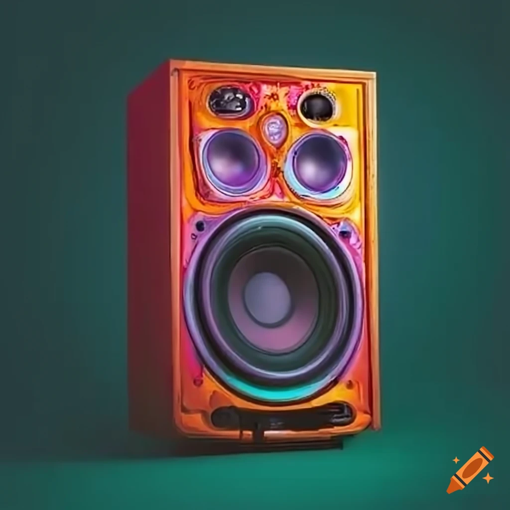 80s sound system tropical