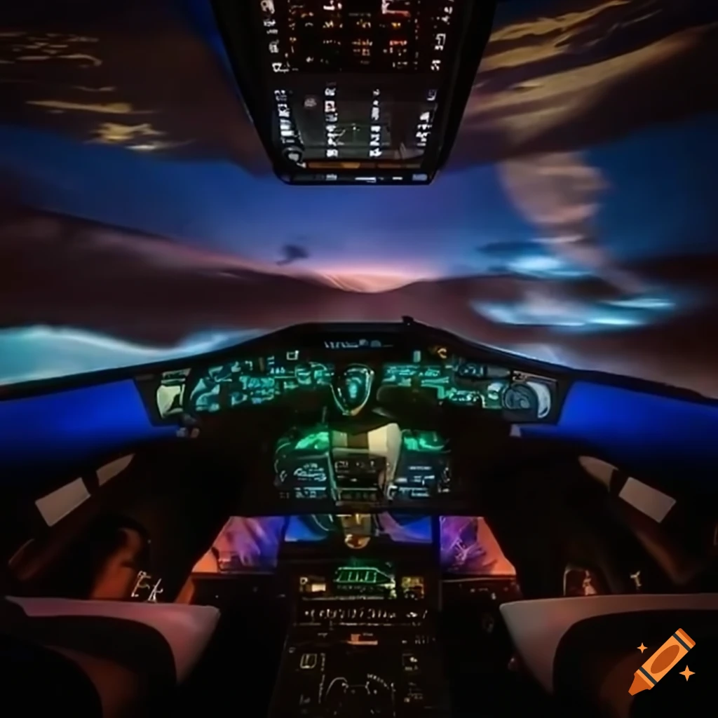 Gaming airplane on Craiyon