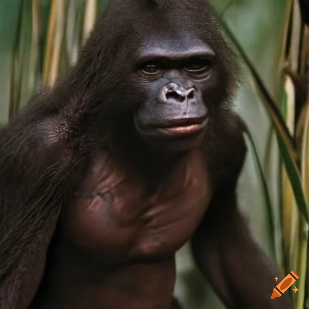 Stan winston school studio 'congo' movie from 1995. bigfoot sasquatch