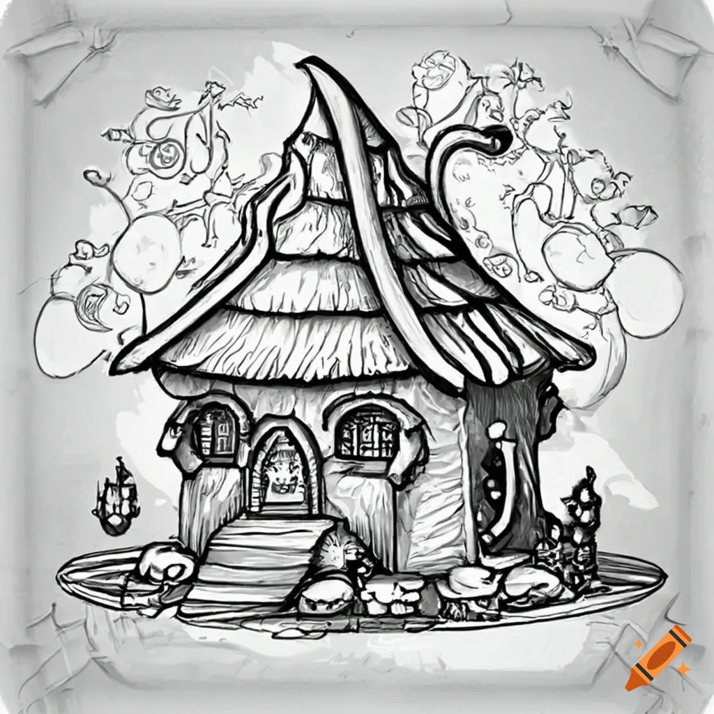 12 Realistic House Coloring Pages For Kids And Adults | Made By Teachers