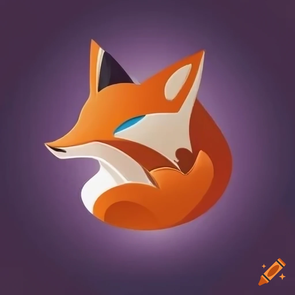 Logo of Crypto Fox coin, a digital currency for blockchain enthusiasts on  Craiyon