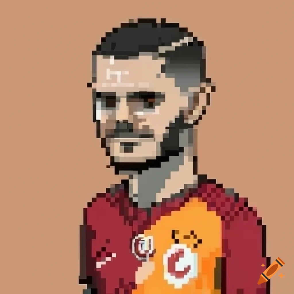 Mauro İcardi,Galatasaray,pixel art