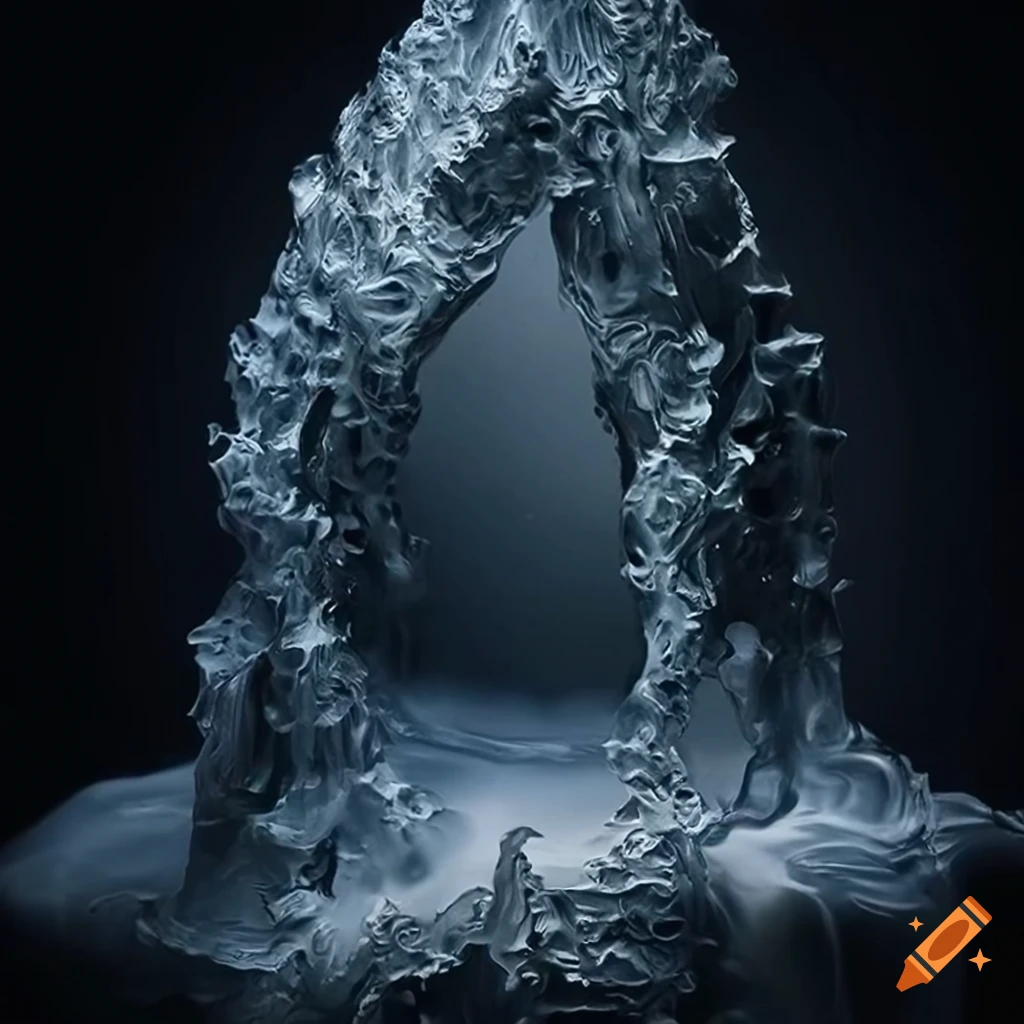 ‘dramatic freeze frame’style, stunningly complex, extremely detailed sculpture, extraordinary