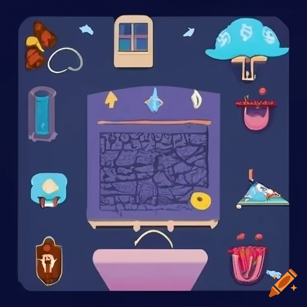 Pocket edition realm on Craiyon