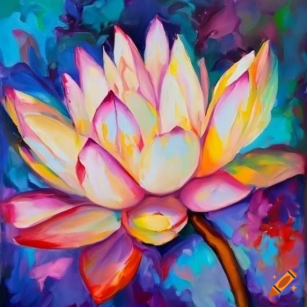 Fleur de lotus on Craiyon