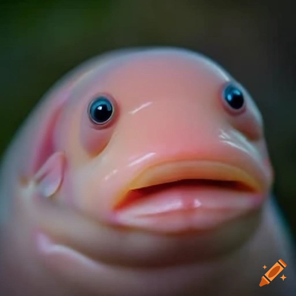 Cute blob fish