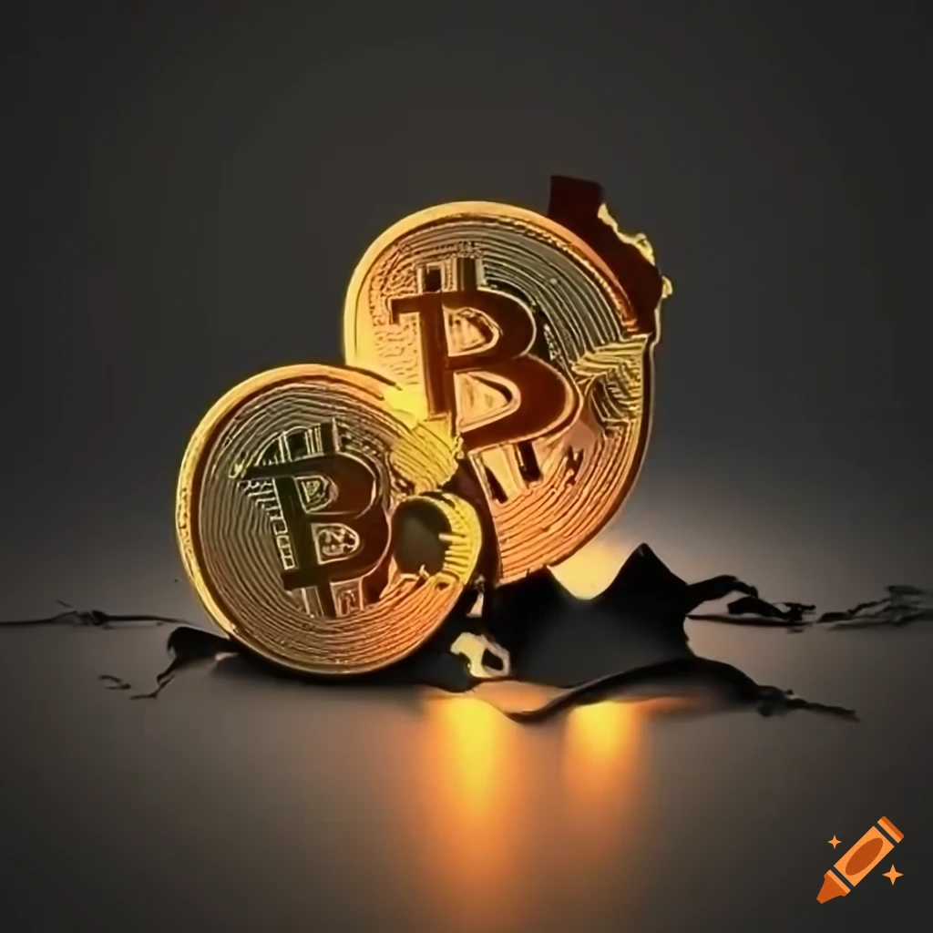 Bitcoin broken on Craiyon