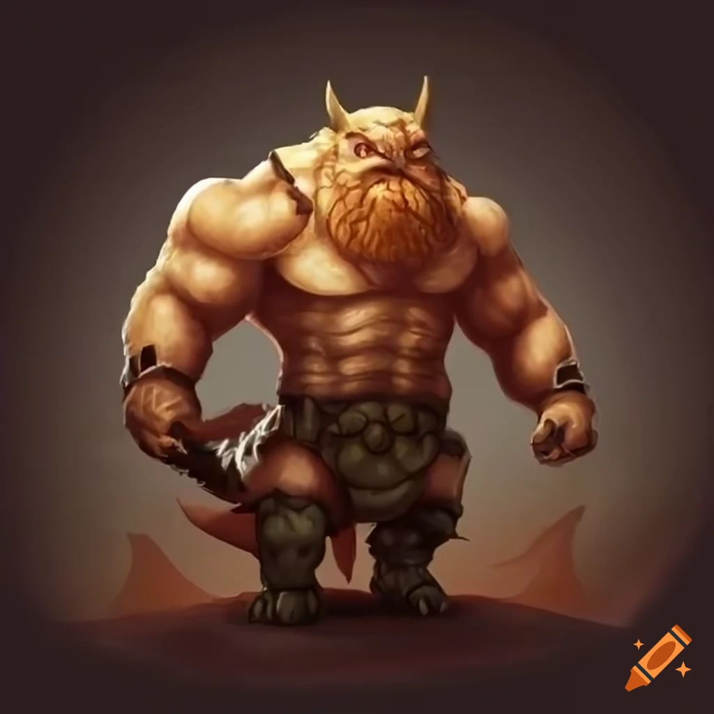 Buff Dwarf A very buff dragon with a dwarf riding on the back of it