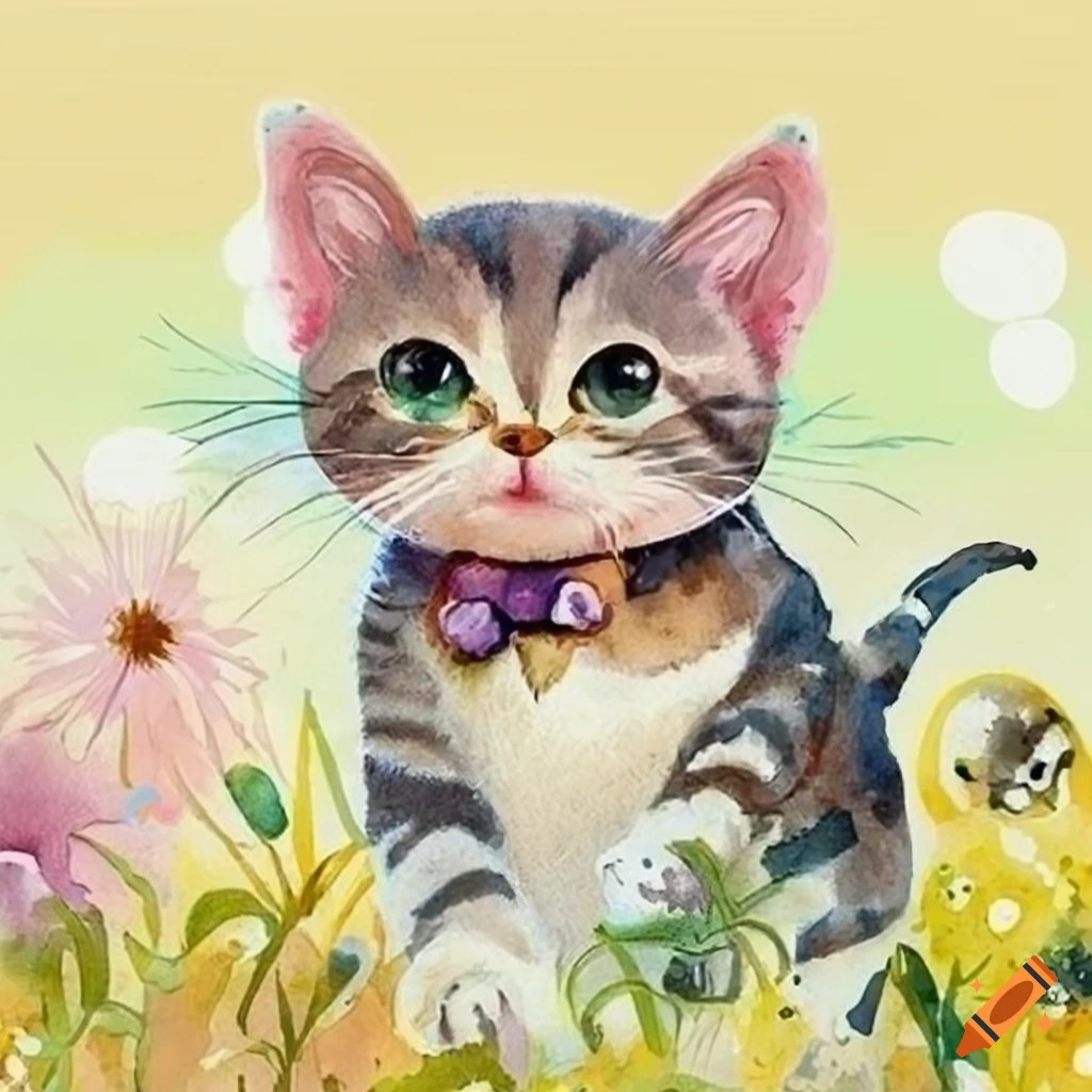 Kitty Cat Drawing Illustration Art Cute Kawaii Kitten - Kitty Cat Drawing  Illustration Art Cute Kawaii Kitten - Free Transparent PNG Clipart Images  Download