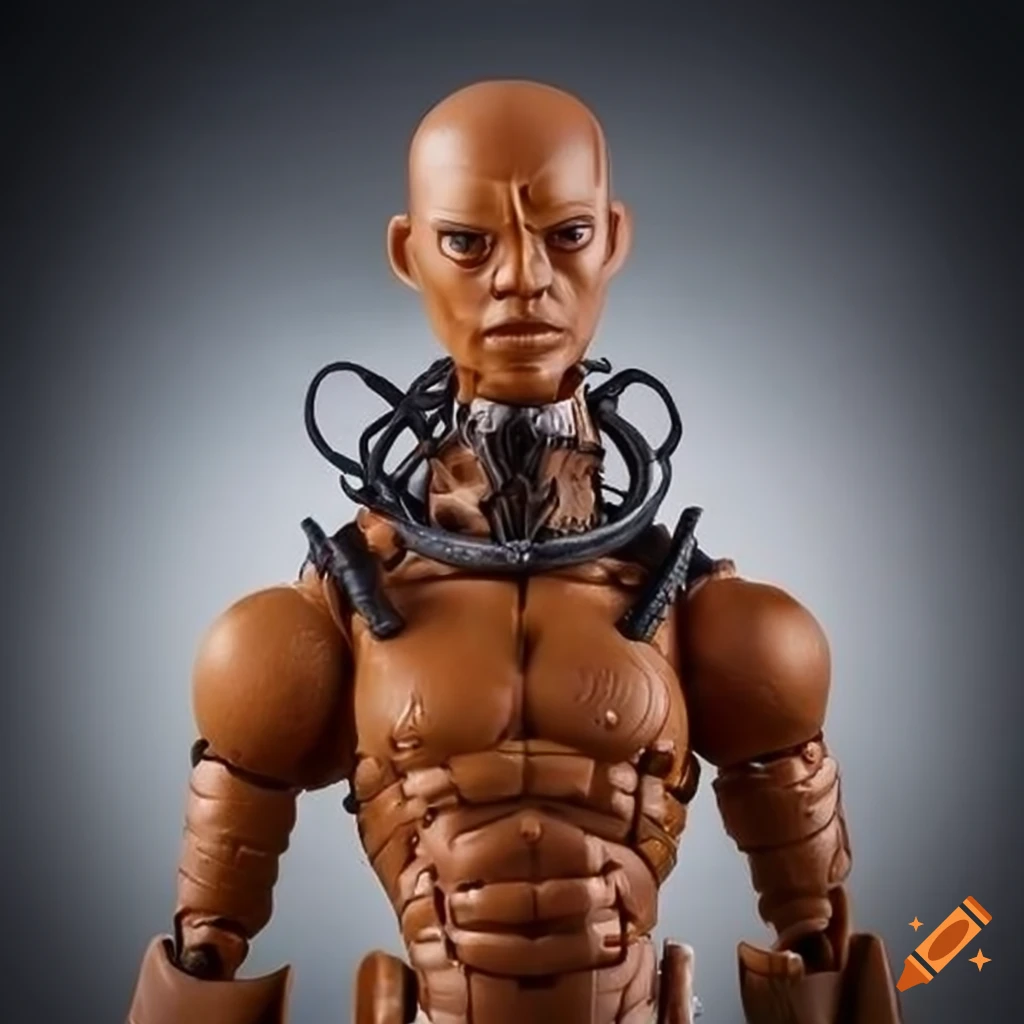 A detailed action figure with multiple accessories, perfect for collectors