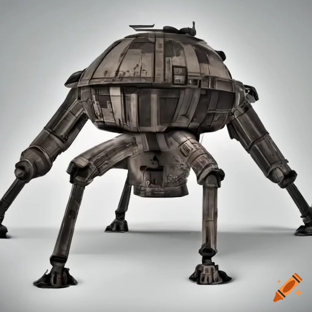 Star wars combat droid,animals-shaped，photo-real，hd，subject in ...