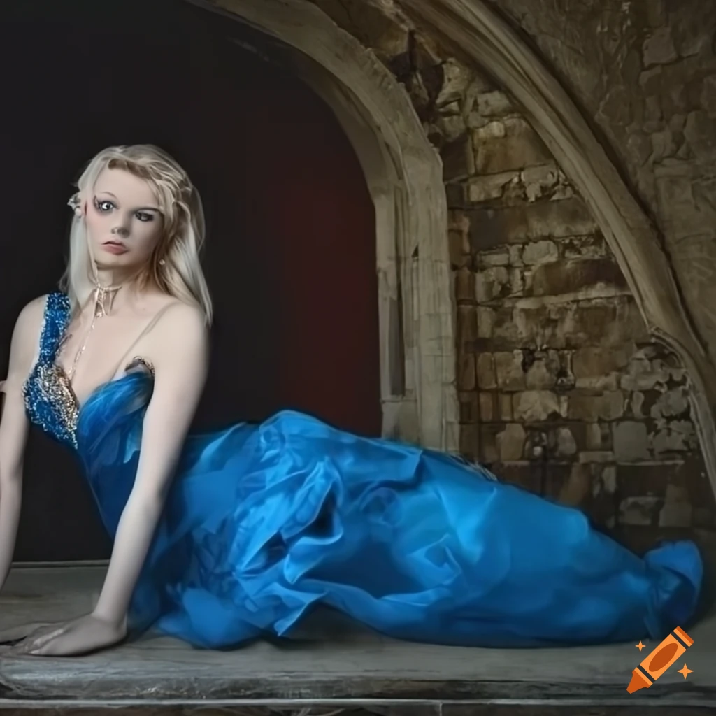evil in a blue dress DVL27 main image 1