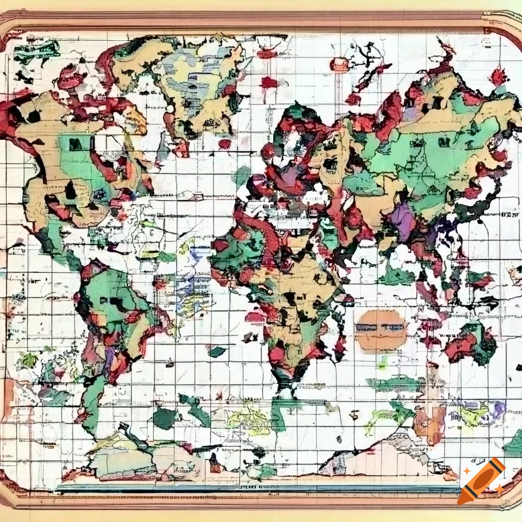 Meticulously designed map