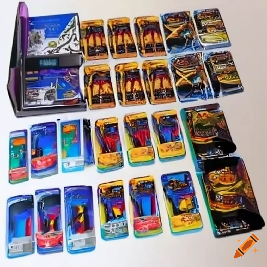 Sonichu trading card booster pack opening video on Craiyon