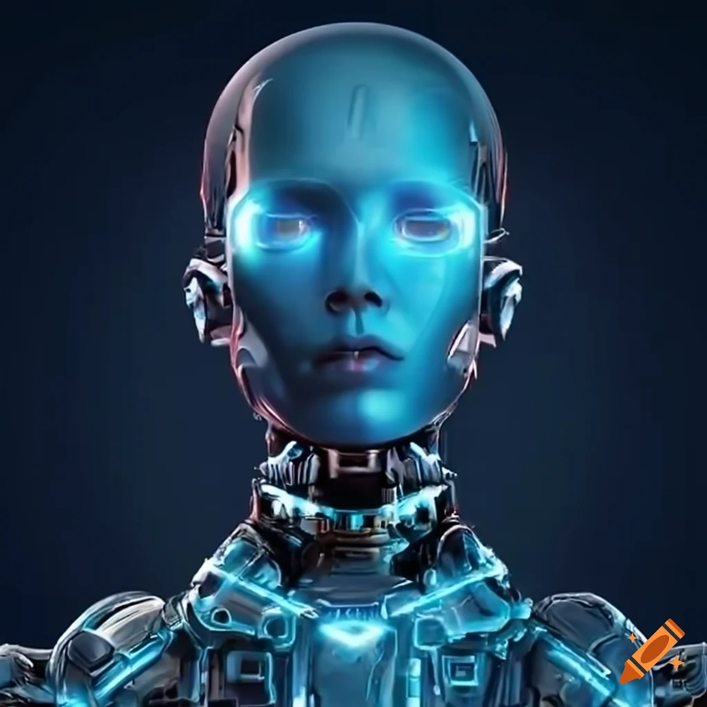A futuristic robot symbolizing artificial intelligence
