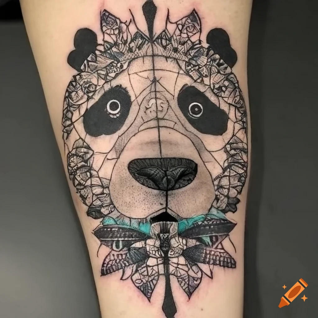 Panda tattoo by Cana Arik Tattoos | Photo 23188