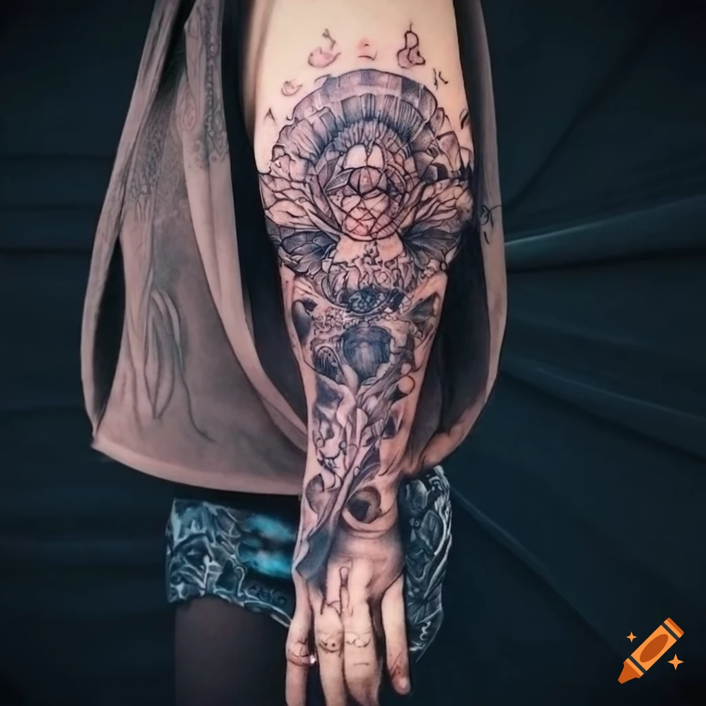 half sleeve tattoo designs on paper - Google leit | Tattoo sleeve designs,  Half sleeve tattoos sketches, Half sleeve tattoos designs