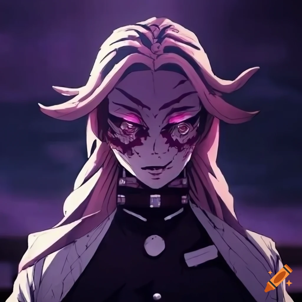 Demon slayer villain on Craiyon