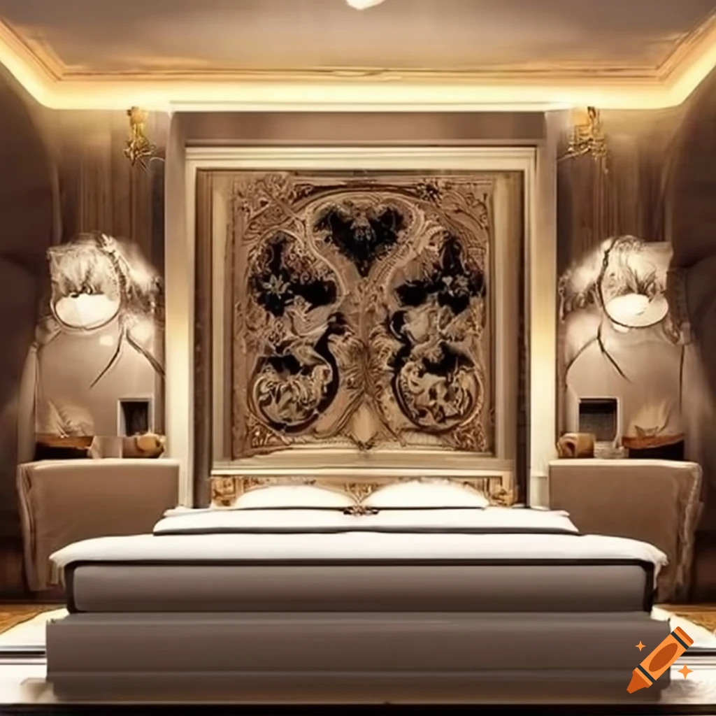 Beautiful interior design of bedroom