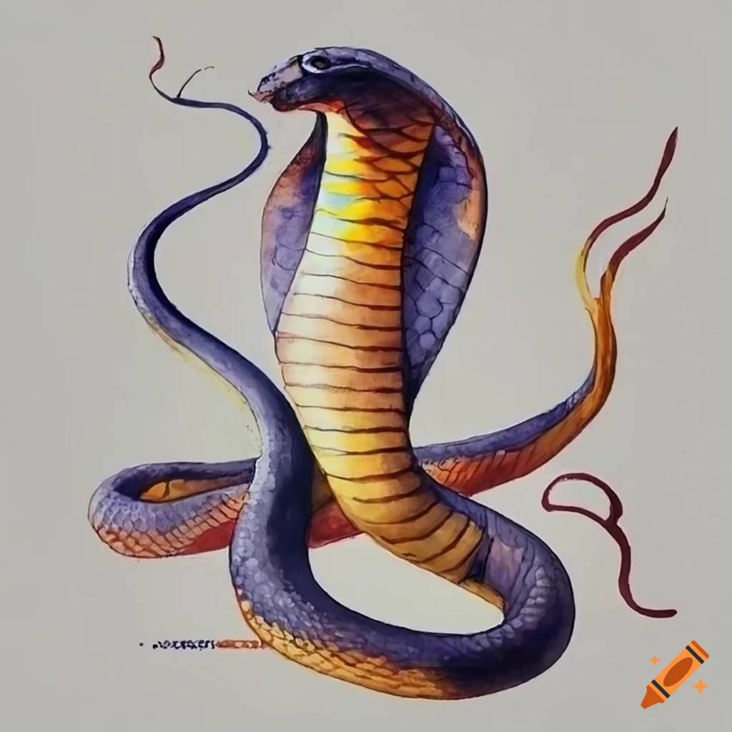 king cobra snake - Clip Art Library