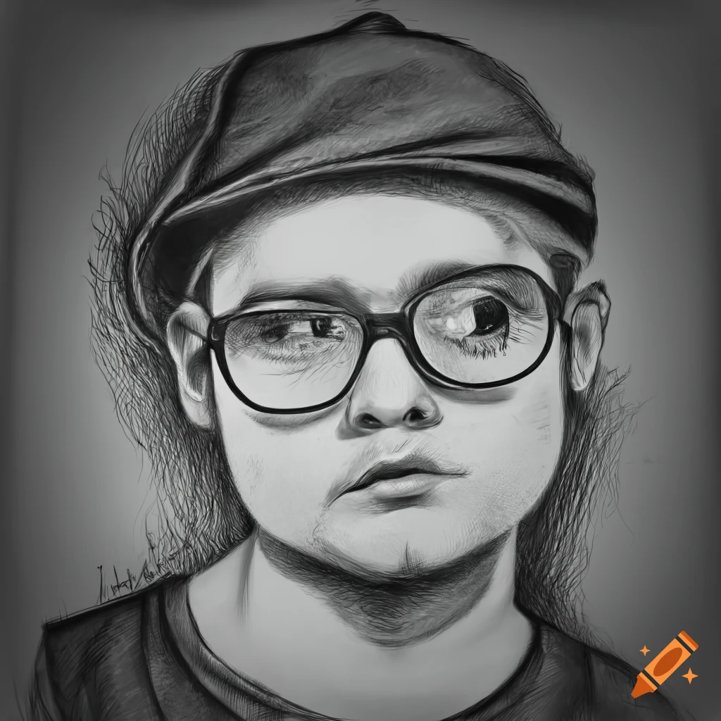 Boy Face Sketch – Picmypen