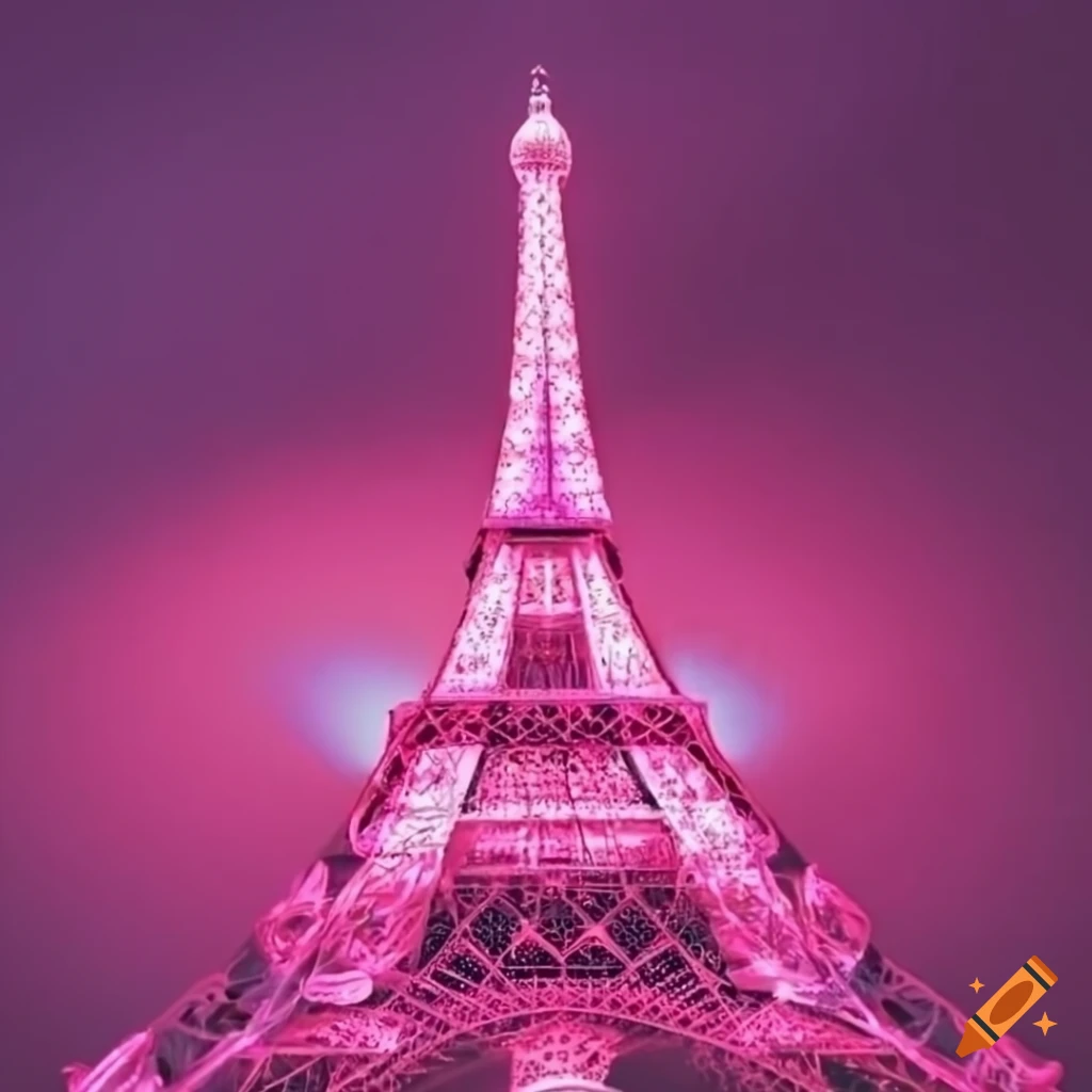 Pink Thing of The Day: Pink Eiffel Tower!