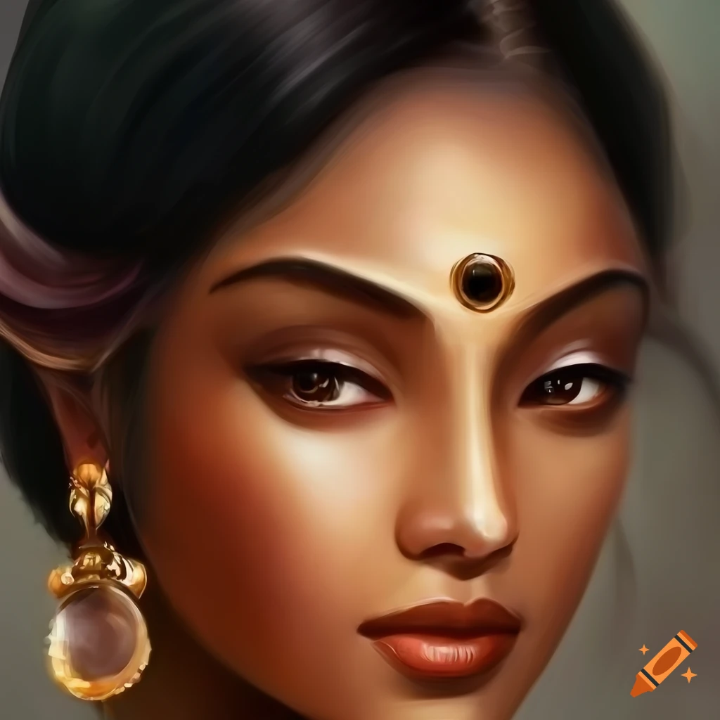 Indian woman , ethereal lighting , soft focus , highly detailed