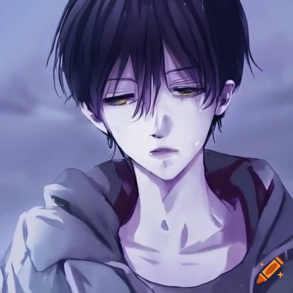 Wallpapers Lonely Emo Boys Anime Sad Boy Imagini Trilulilu ... Desktop  Background