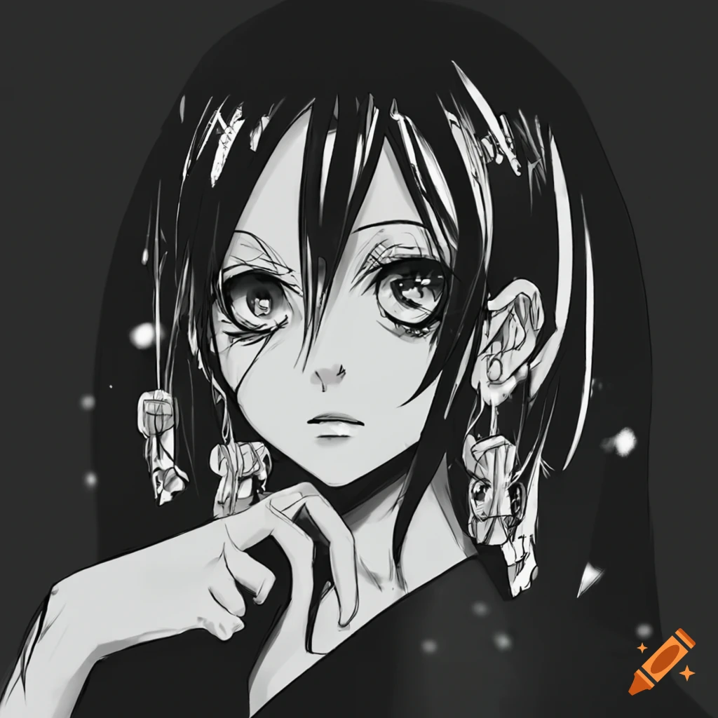 Anime Magical girl in the style of oshi no ko