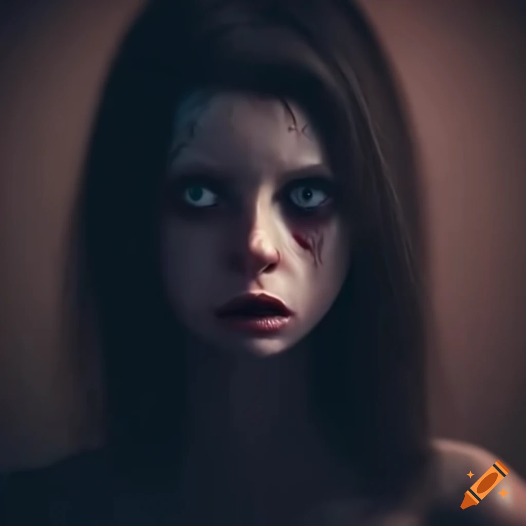 ArtStation - Scared Girl Face