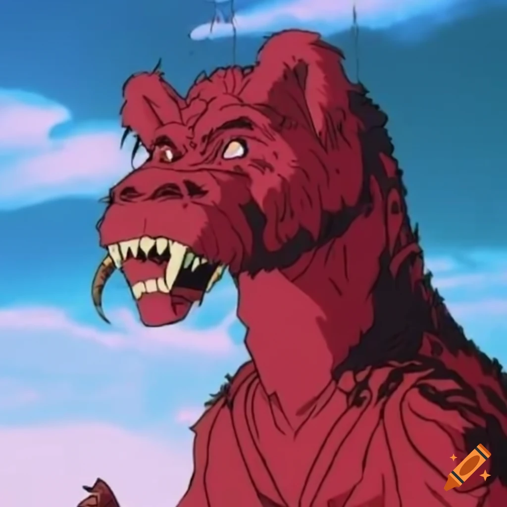 80 90 s Anime Ova Wolly Mammoth Creature 80 90 s Anime Ova Wolly Mammoth Creature
