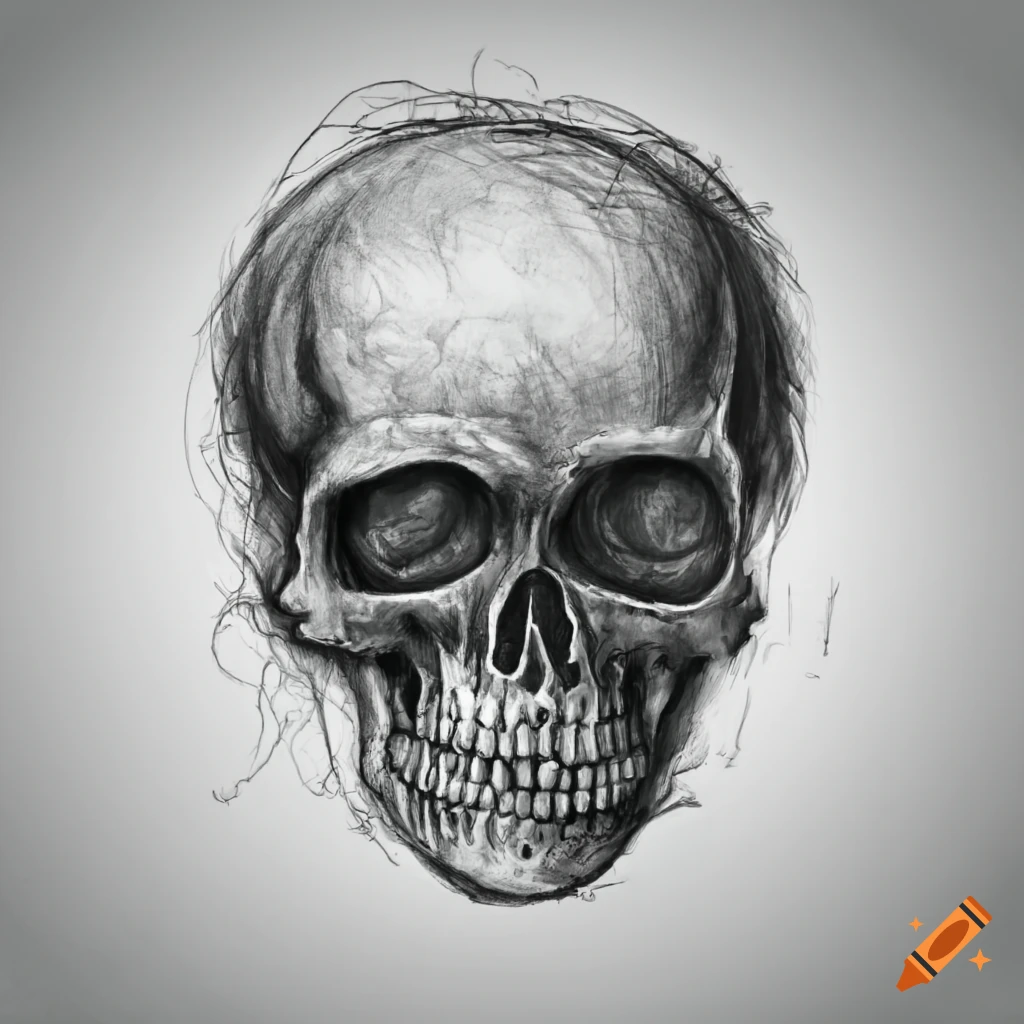 How to Draw a Realistic Skull - Really Easy Drawing Tutorial