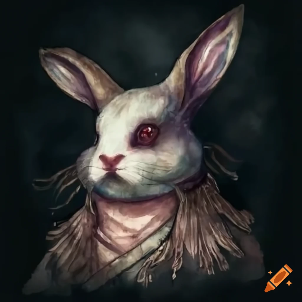 Bloodborne anthropomorfic rabbit