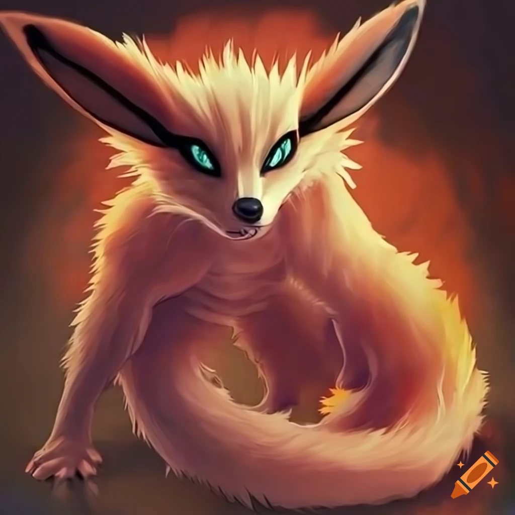 naruto nine tailed fox
