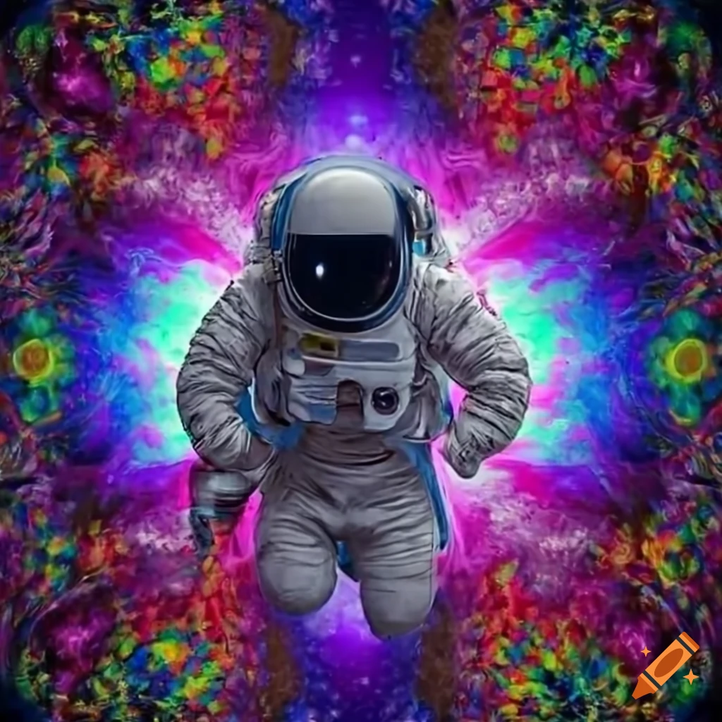 psychedelic spaceman