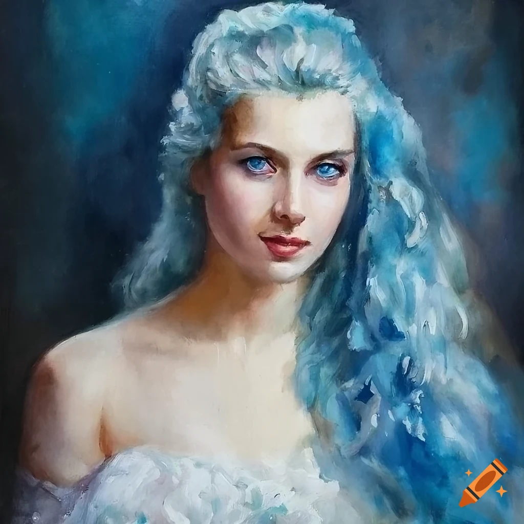 Beautiful close up portrait of a beautiful woman with highly defined