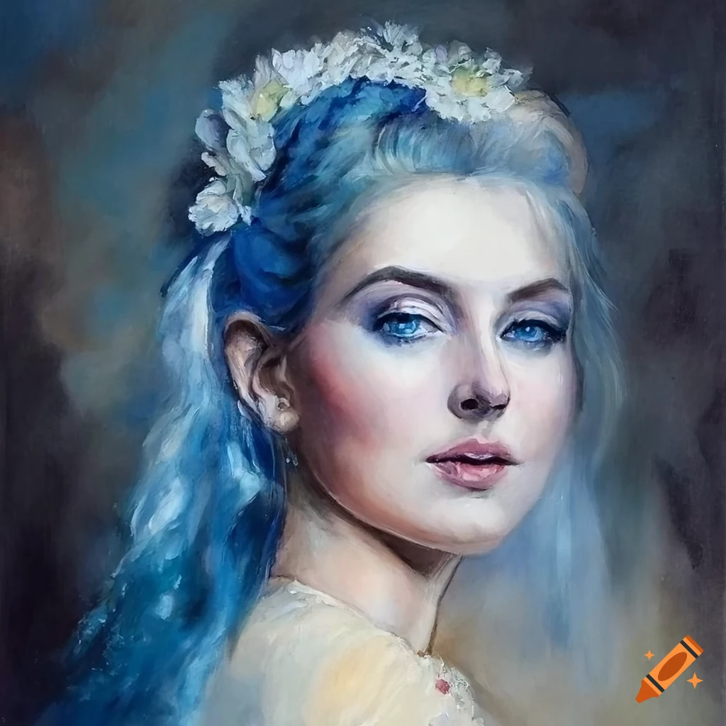 Beautiful close up portrait of a beautiful woman with highly defined