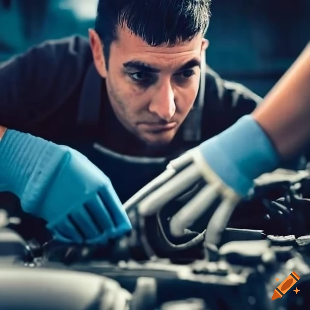 auto-mechanic-repairing-a-car-engine-on-craiyon