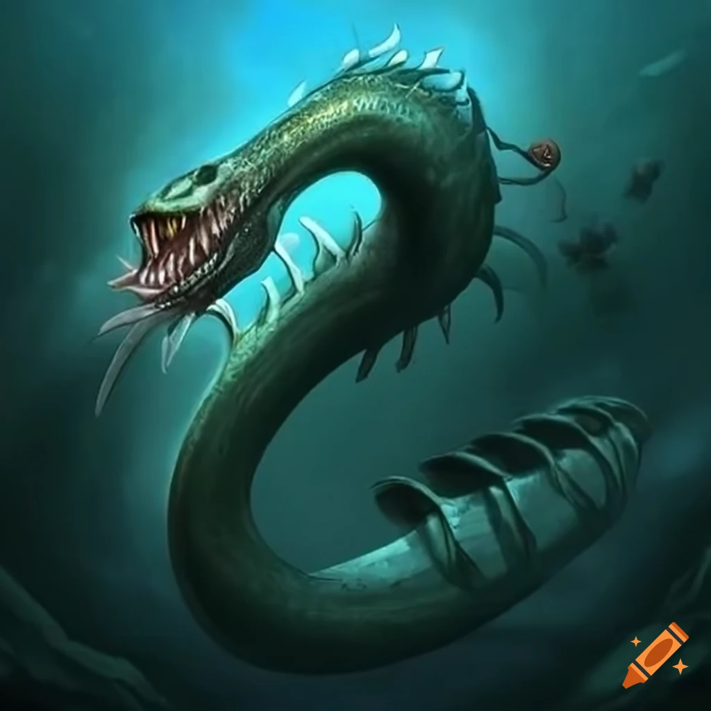 Leviathan Is A Large And Powerful Sea Creature Mentioned In The Bible 