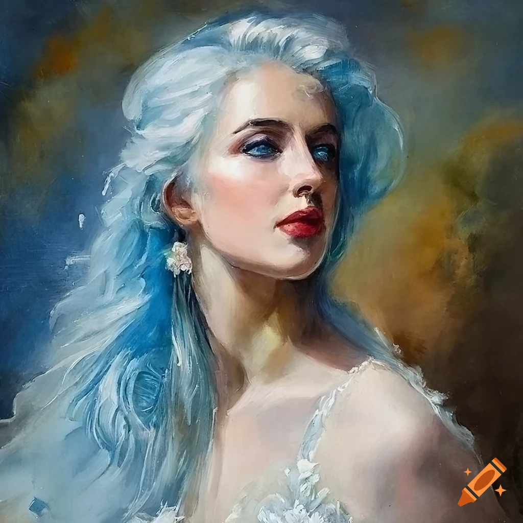 Beautiful close up portrait of a beautiful woman with highly defined