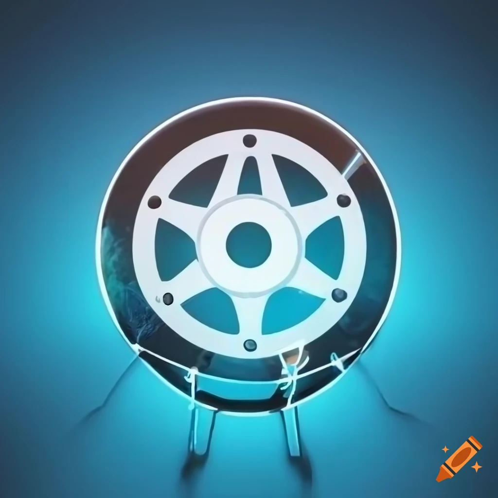 A graphic or icon that symbolizes kubernetes clusters infrastructure