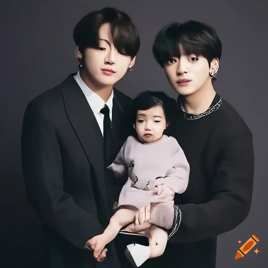 Jungkook With His Wife And Kids On Craiyon jungkook-with-his-wife-and-kids-on-craiyon
