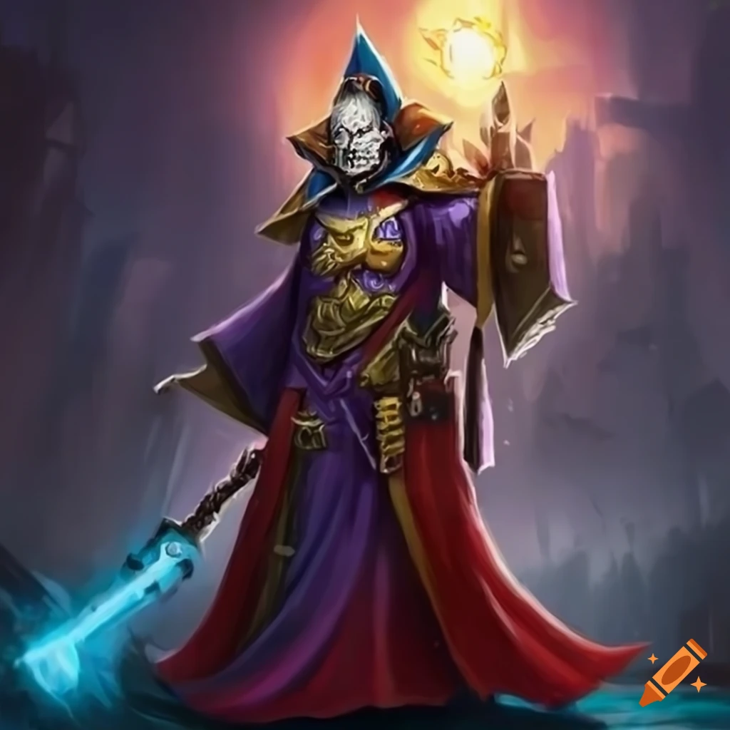 Farseer Ritual Farseer from warhammer 40k on Craiyon
